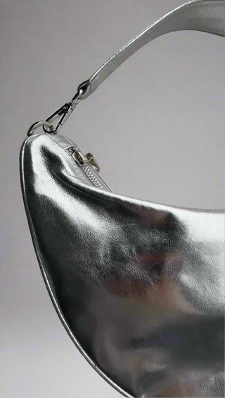 Luna Silver Slouchy Crescent - Sale