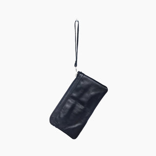 Berlin Black Smooth Leather Clutch Wallet - Sale