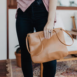 Florence Caramel Leather Crossbody