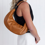 Luna Caramel Slouchy Crescent