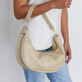 Luna Linen Slouchy Crescent - Sale