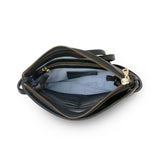 Mini Florence Gold Leather Crossbody Wallet - Sale