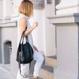 Paris Black Sheep Leather Tote