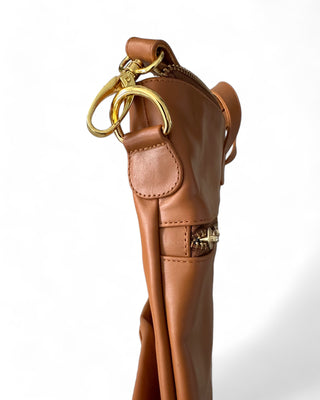 Rome Caramel Leather Tote - Sale