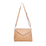 Singapore Nude Leather Crossbody Bag
