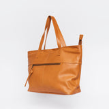 Toronto Caramel Leather Tote Bag - Sale