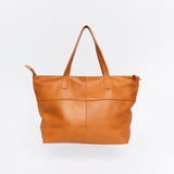 Toronto Caramel Leather Tote Bag - Sale