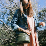 Mini Rome Army Leather Crossbody