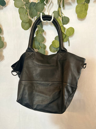 Paris Black Sheep Leather Tote