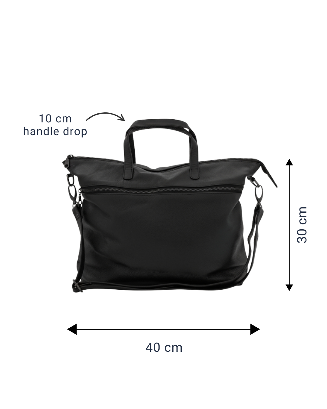 Rome Caramel Leather Tote Bag