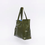 New York Army Leather Tote Bag
