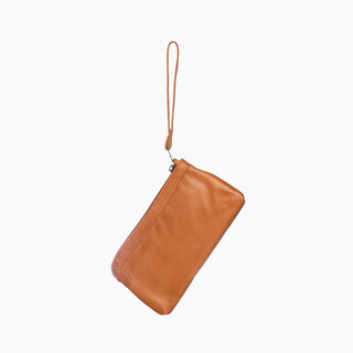 Berlin Caramel Leather Clutch Wallet