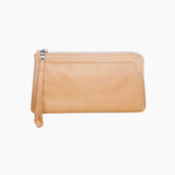 Berlin Nude Leather Clutch Wallet