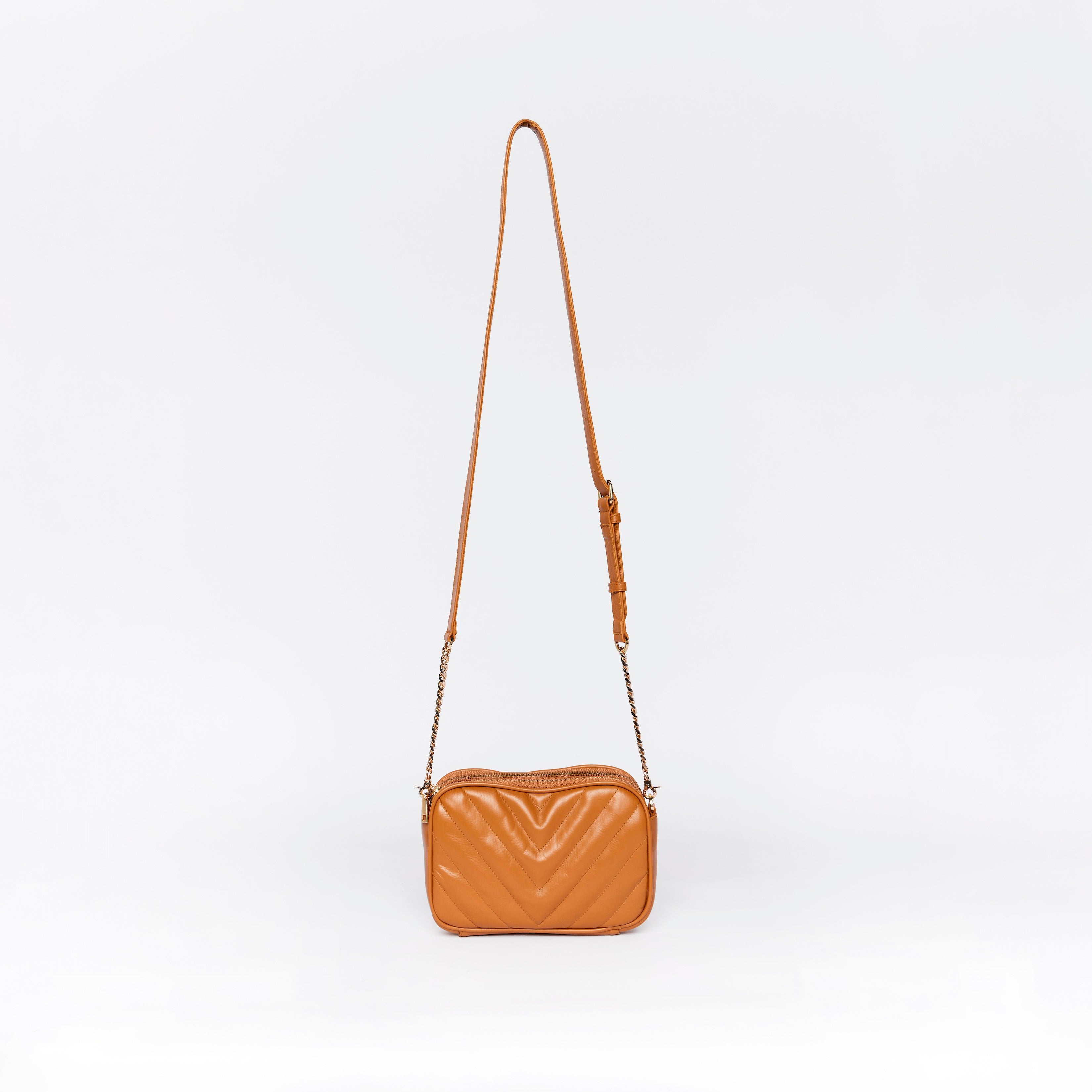 Gigi Caramel Crossbody