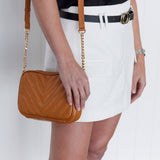 Gigi Caramel Crossbody