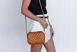 Gigi Caramel Leather Strap