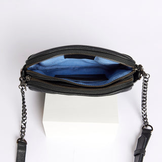 Gigi French Navy Crossbody