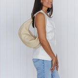 Luna Linen Slouchy Crescent - Sale