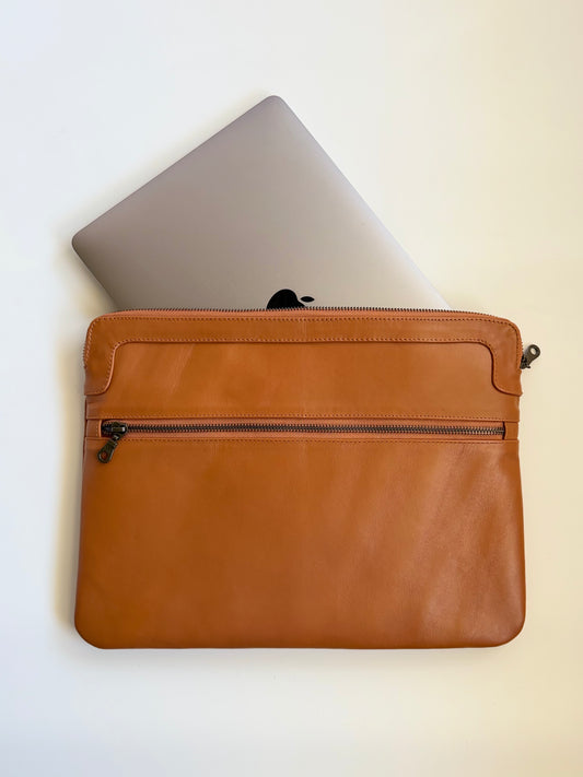 Madrid Caramel Laptop Sleeve
