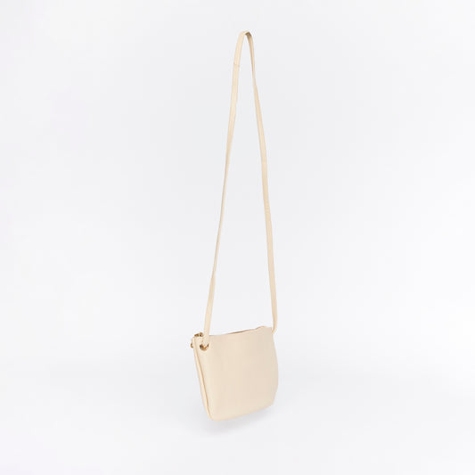 Mini Florence Linen Leather Crossbody Wallet