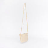Mini Florence Linen Leather Crossbody Wallet