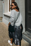 Florence French Navy Leather Crossbody